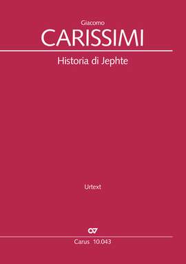 Carissimi, Giacomo: Historia di Jephte