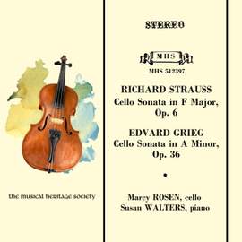 Strauss & Grieg: Sonatas for Cello and Piano