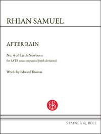 Rhian Samuel: After Rain (No. 4 of Earth Newborn)