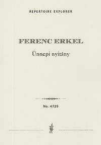 Erkel, Ferenc: Ünnepi nyitány (Festive overture) for orchestra
