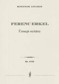 Erkel, Ferenc: Ünnepi nyitány (Festive overture) for orchestra