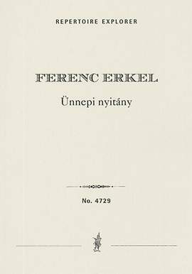 Erkel, Ferenc: Ünnepi nyitány (Festive overture) for orchestra
