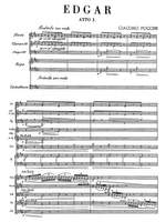 Puccini, Giacomo: Edgar (full opera score in three acts with Italian libretto) Product Image
