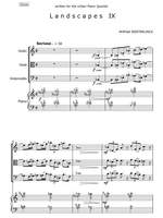 Westerlinck, Wilfried : Landscapes IX for Piano quartet Product Image