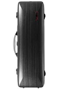 BAM Hightech Oblong Violin Case (new Shape) Black Lazure