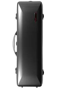BAM Hightech Oblong Violin Case (new Shape) Silver Carbon