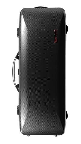 BAM Hightech Oblong Viola Case (New Shape) Silver Carbon