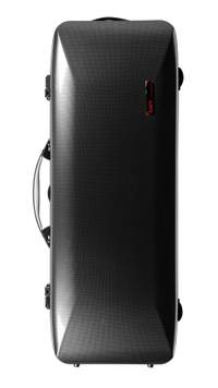 BAM Hightech Oblong Viola Case (New Shape) Silver Carbon