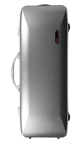 BAM La Defense Hightech Oblong Viola Case (New Shape) Brushed Aluminium