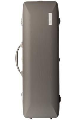 BAM Panther Hightech Oblong Violin Case (new Shape) Grey