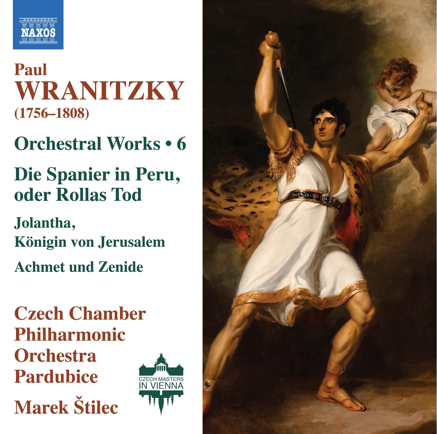 Wranitzky: Orchestral Works, Vol. 6 - Naxos: 8574454 - CD or