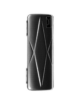 BAM Hightech Piccolo Flute Case Silver Carbon