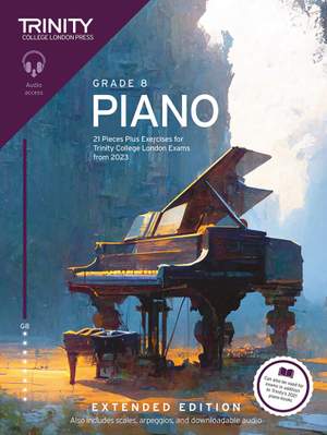 Trinity Piano Grade 8 from 2023 (Extended Edition)