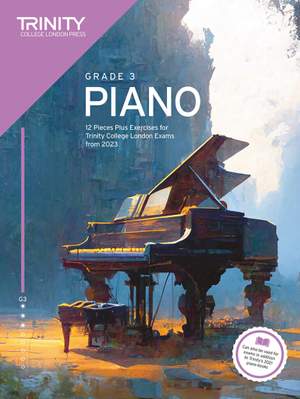 Trinity Piano Grade 3 from 2023