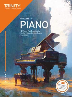 Trinity Piano Grade 4 from 2023