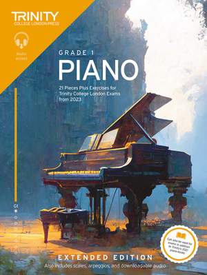 Trinity Piano Grade 1 from 2023 (Extended Edition)