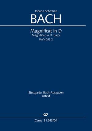 Bach, Johann Sebastian: Magnificat in D major