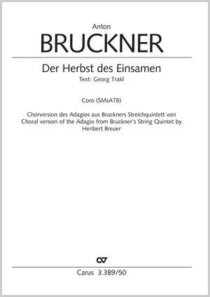 Bruckner, Anton: Der Herbst des Einsamen WAB 112,3