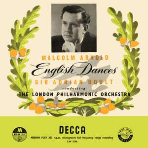 Arnold: English Dances; Elgar: Chanson de Nuit, Chanson de Matin