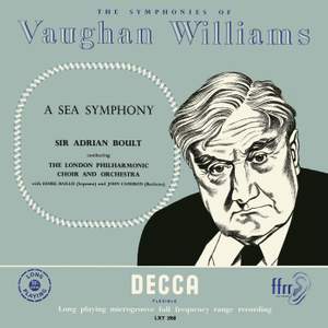 Vaughan Williams: Symphony No. 1 'A Sea Symphony'