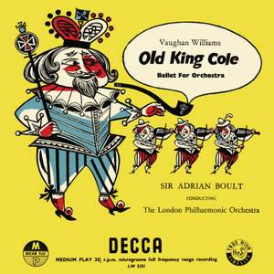 Vaughan Williams: Old King Cole; The Wasps
