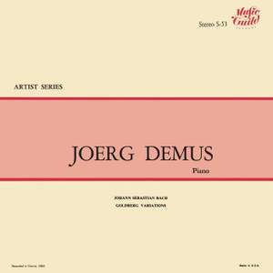 J.S. Bach: Goldberg Variations (1953)