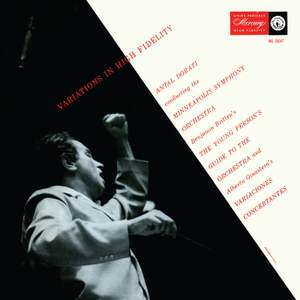 Ginestera: Variaciones Concertantes; Britten: Young Person's Guide to the Orchestra