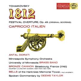 Tchaikovsky: Overture 1812; Capriccio italien