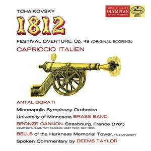 Tchaikovsky: Overture 1812; Capriccio italien