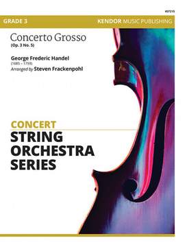 Handel, G F: Concerto Grosso