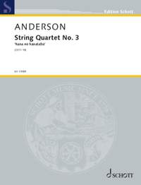Anderson, J: String Quartet No. 3