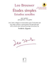 Leo Brouwer: Études simples - Estudios sencillos