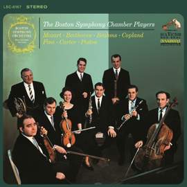 The Boston Symphony Chamber Players Play Mozart, Brahms, Beethoven, Fine, Copland and Carter