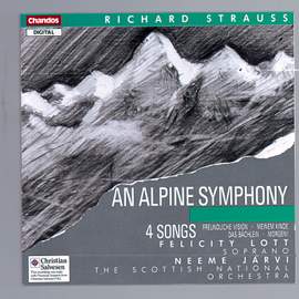 Strauss: Eine Alpensinfonie, Freundliche Vision, Meinem Kinde, Das Bächlein & Morgen!