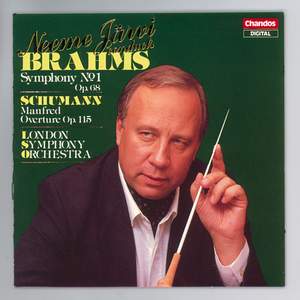 Brahms: Symphony No. 1 - Schumann: Manfred Overture