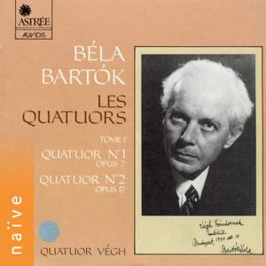 Bartók: Les quatuors, Vol. 1