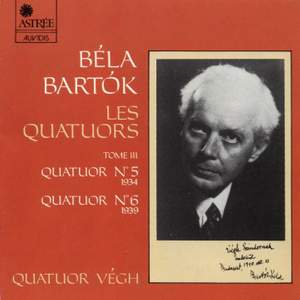 Bartók: Les quatuors, Vol. 3