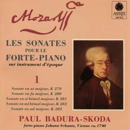 Mozart: Les sonates pour le forte-piano sur instrument d'époque, Vol. 1