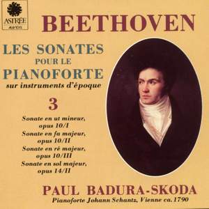 Beethoven: Les sonates pour le piano-forte sur instruments d'époque, Vol. 3
