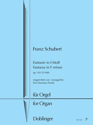 Schubert, F: Fantasia in F minor op. 103 D940