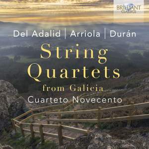 String Quartets By Del Adalid, Arriola, Durán