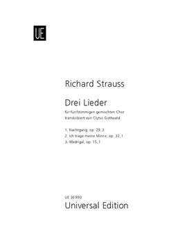 Strauss, R: Drei Lieder