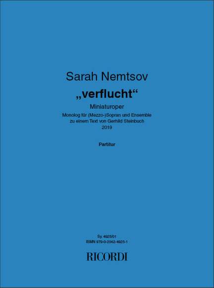 Sarah Nemtsov: "verflucht"