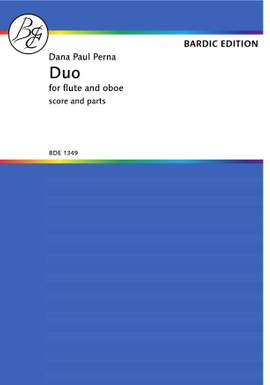 Dana Paul Perna: Duo for flute and oboe