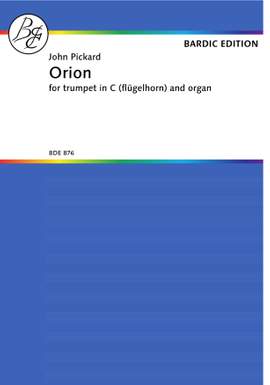 John Pickard: Orion