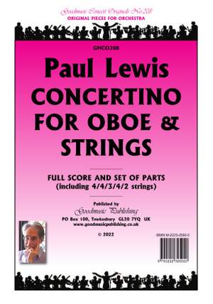 Paul Lewis: Concertino for Oboe