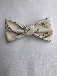 Hair bow tie with a french clip - Sonata