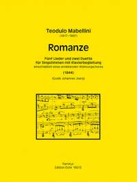 Mabellini, T: Romanze (1844)