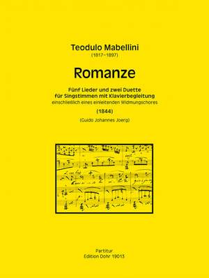 Mabellini, T: Romanze (1844)