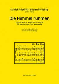Wilsing, D F E: Die Himmel rühmen